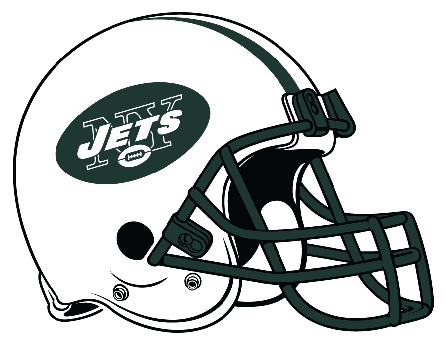 New York Jets 1998-2018 Helmet Logo iron on paper